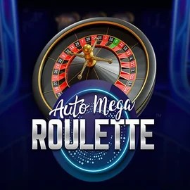 Official Live Casino logo: Auto Mega Roulette by Pragmatic Play at Hugo Casino