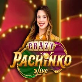Crazy Pachinko slot icon by Evolution, available at Hugo Casino