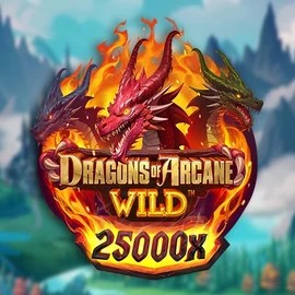 Dragons of Arcane Wild slot visual from Foxium available on hugocasinos-es.com