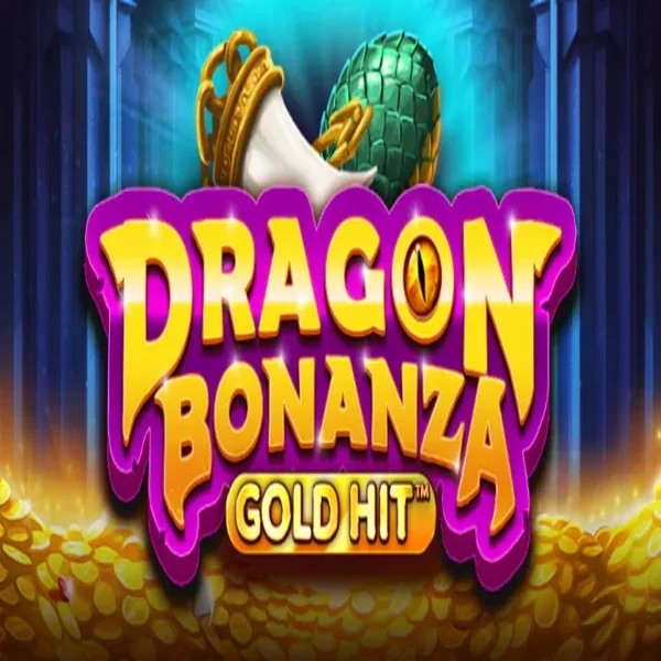 Gold Hit: Dragon Bonanza slot logo by Ash Gaming at Hugo Casino