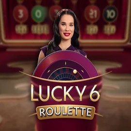 Lucky 6 Roulette casino game by Pragmatic Play – featured logo at Hugo Casino