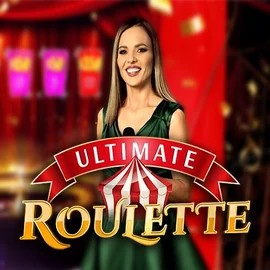 Ultimate Roulette slot icon by Ezugi, available at Hugo Casino