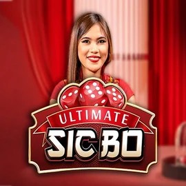 Ultimate Sic Bo online game logo by Ezugi on hugocasinos-es.com